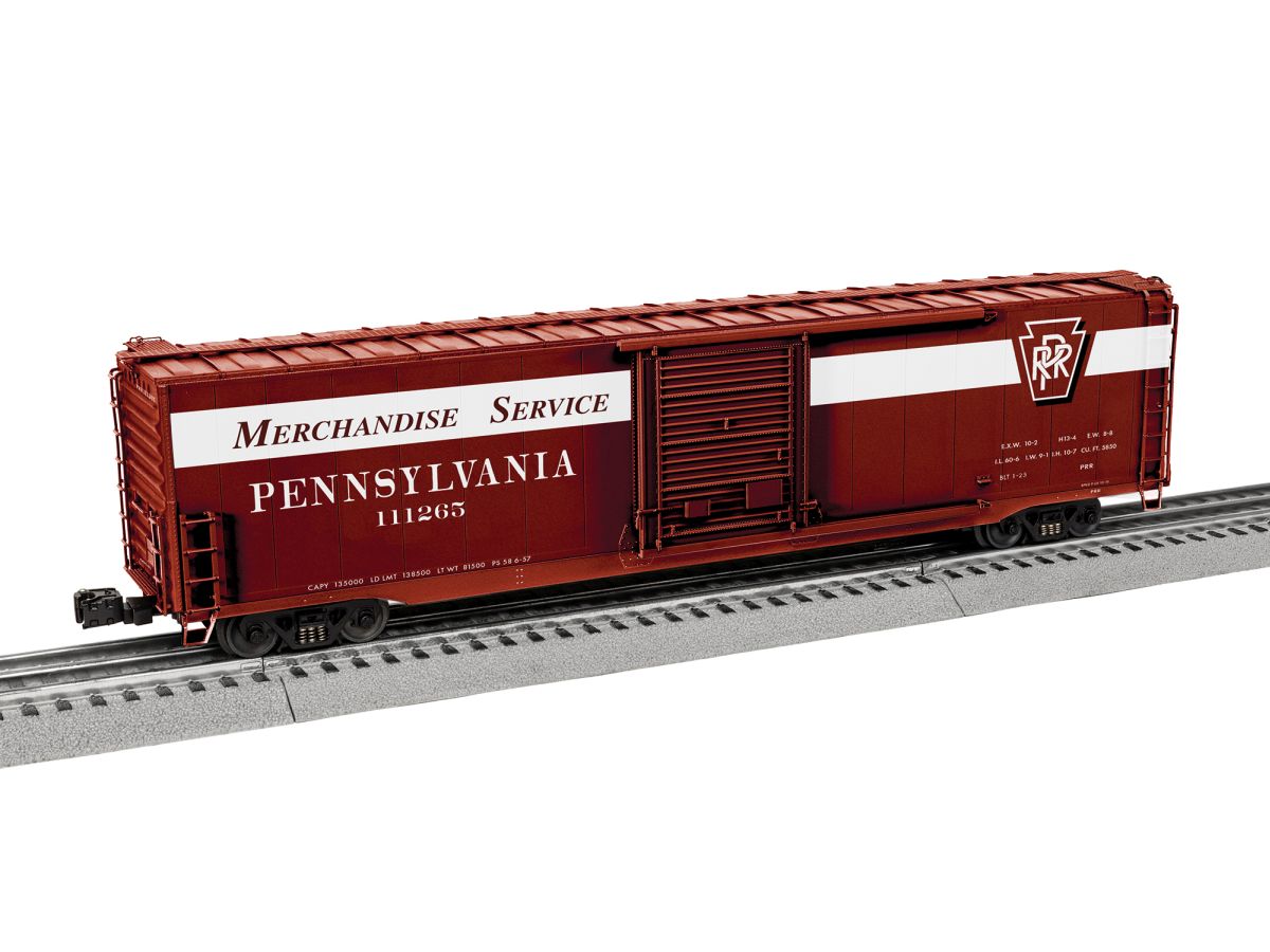 Lionel Train 2626112 O PRR Merchandise Service 60 Single Door Boxcar #111265 (no
