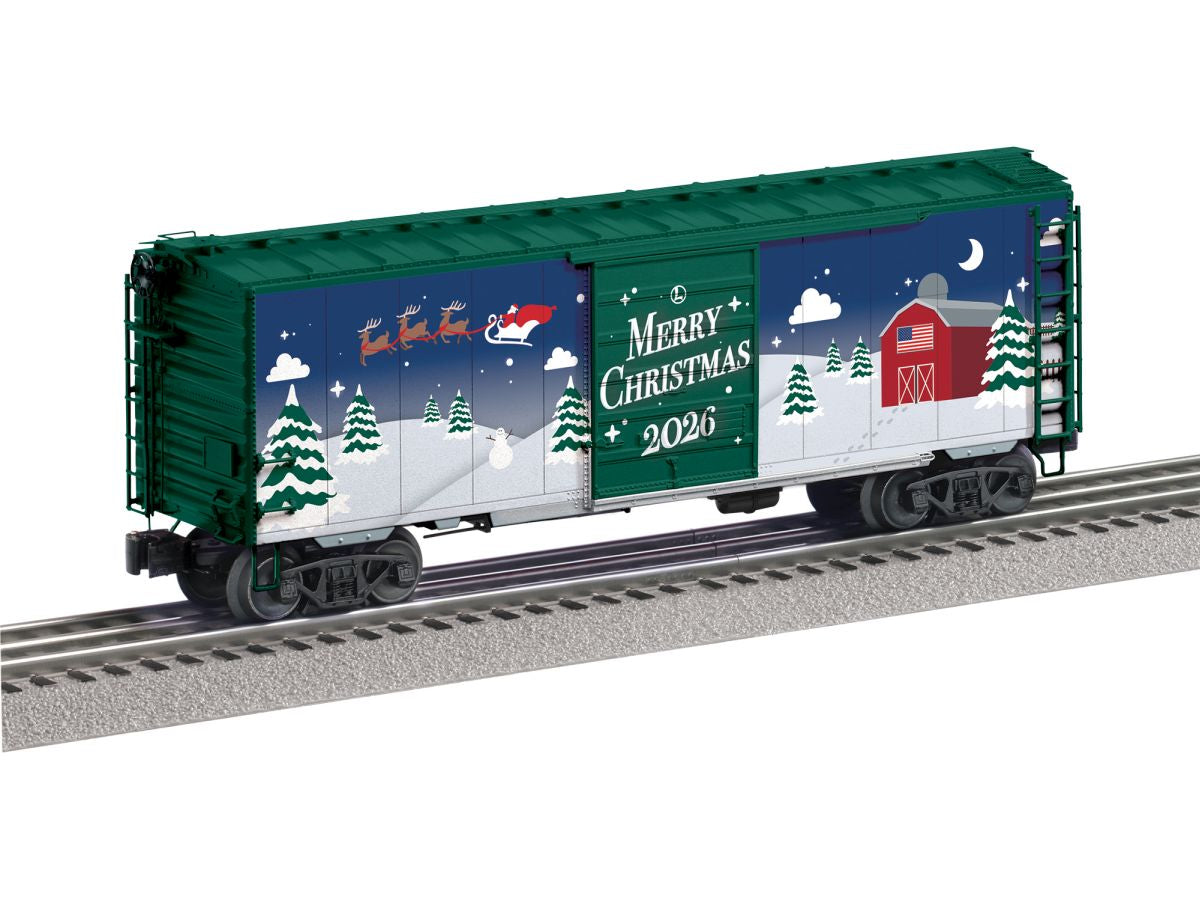 Lionel 2626250 O 2026 O-Scale PS-1 Christmas Boxcar  NEW - call for discount pricing!