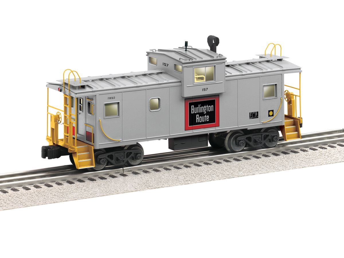 Lionel Train 2626280 O Burlington Wide Vision Caboose #157