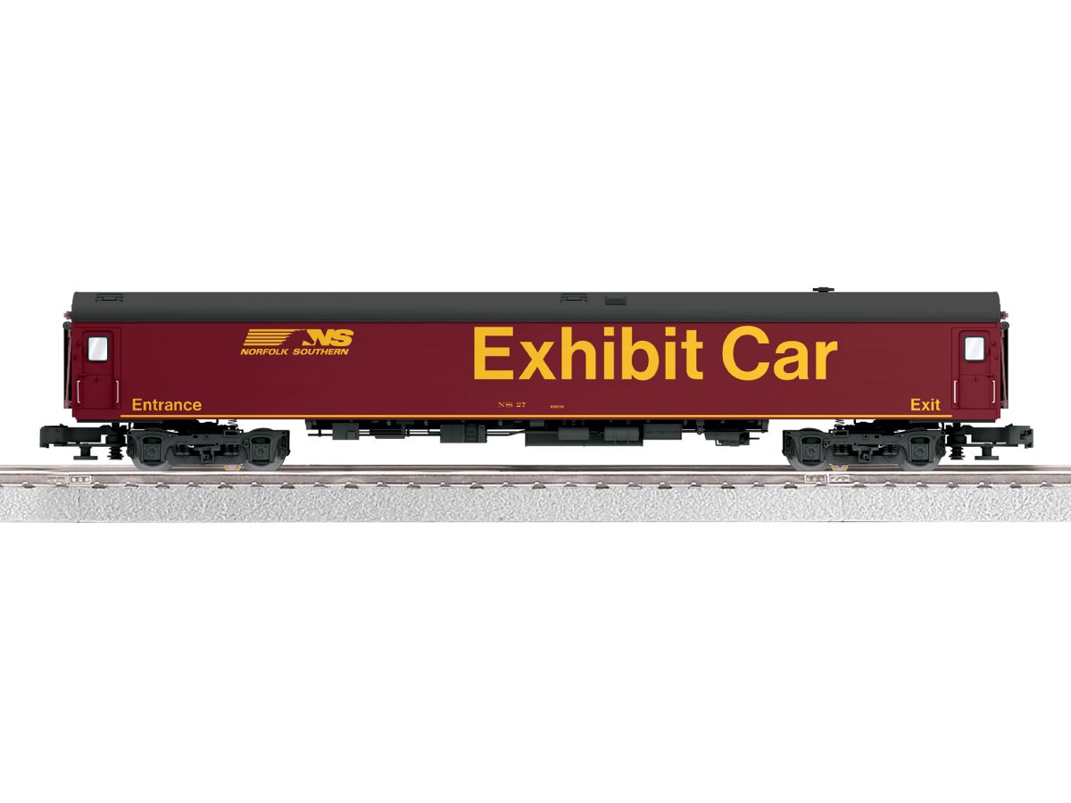 Lionel Train 2627130 O NS 18in Aluminum Exhibit Car