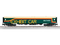 Lionel Train 2627140 O SOU 18in Aluminum Exhibit Car