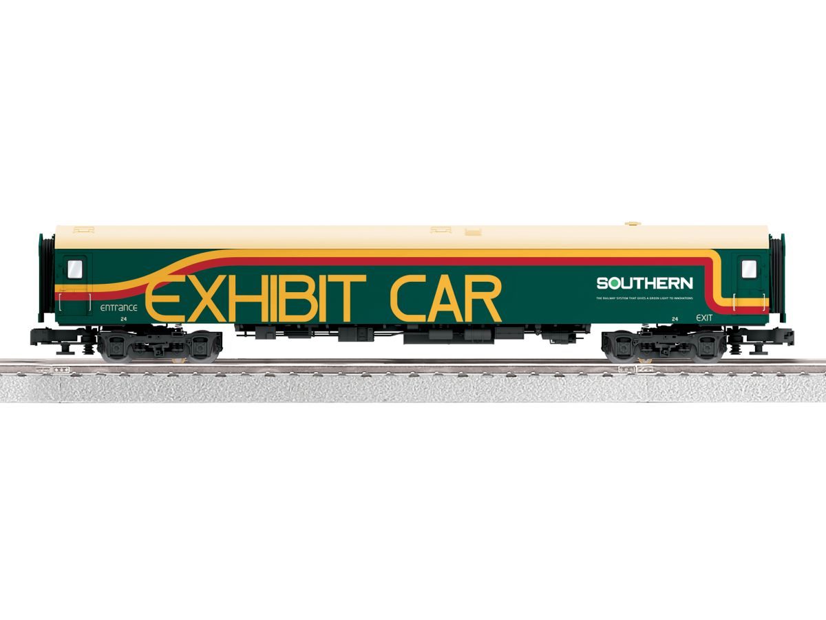 Lionel Train 2627140 O SOU 18in Aluminum Exhibit Car