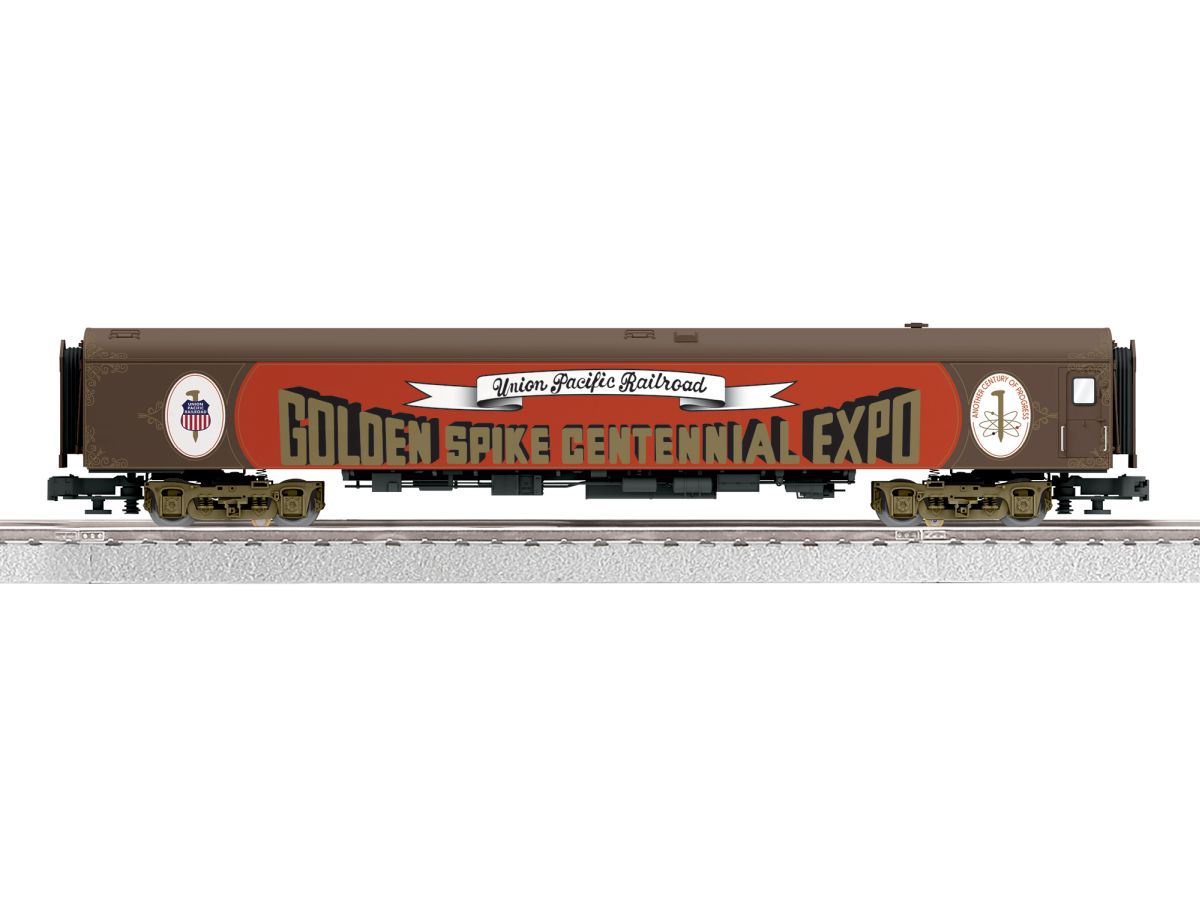 Lionel Train 2627150 O UP Centennial 18in Aluminum Exhibit Car