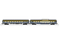 Lionel Train 2627300 O B&O Aluminum 18in Passenger 2 Pack