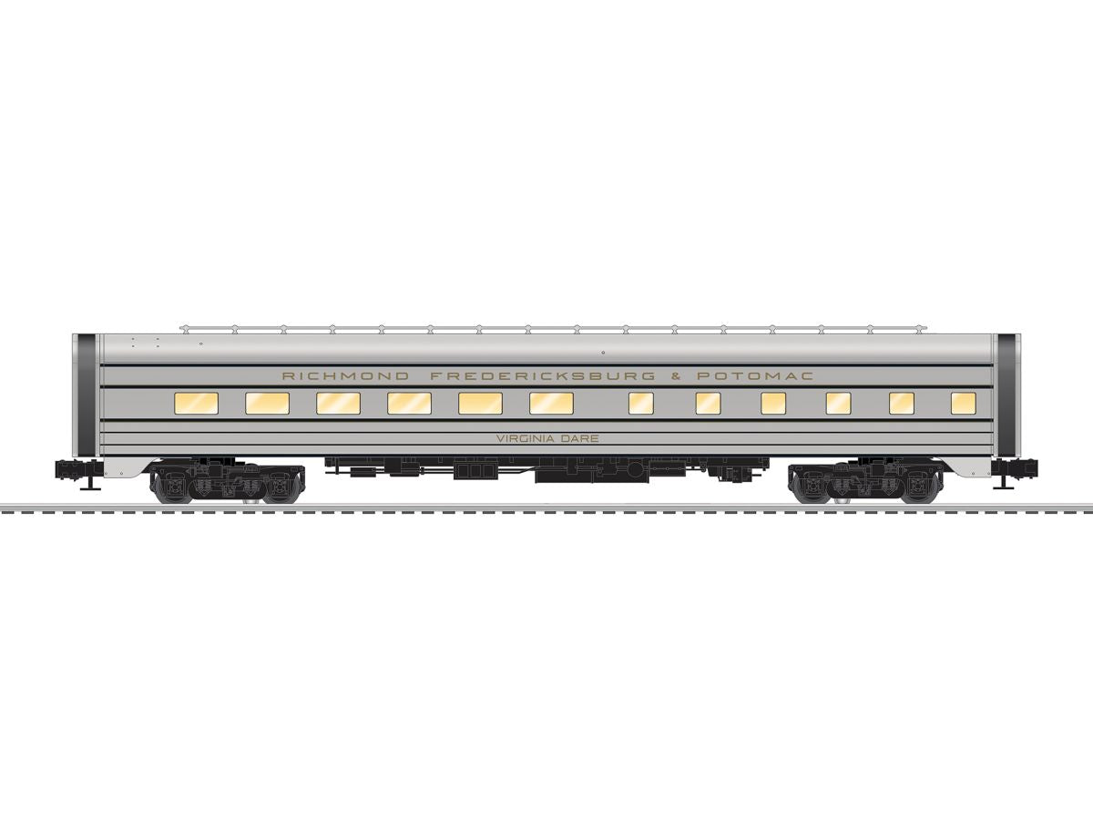 Lionel Train 2627340 O RF&P Aluminum 18in StationSounds Diner