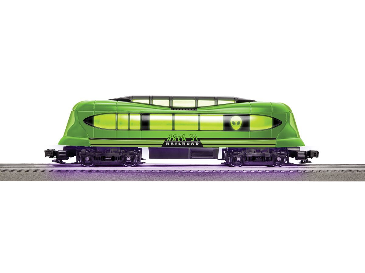 Lionel Train 2627430 O RTR Area 51 Phantom Add-on Coach