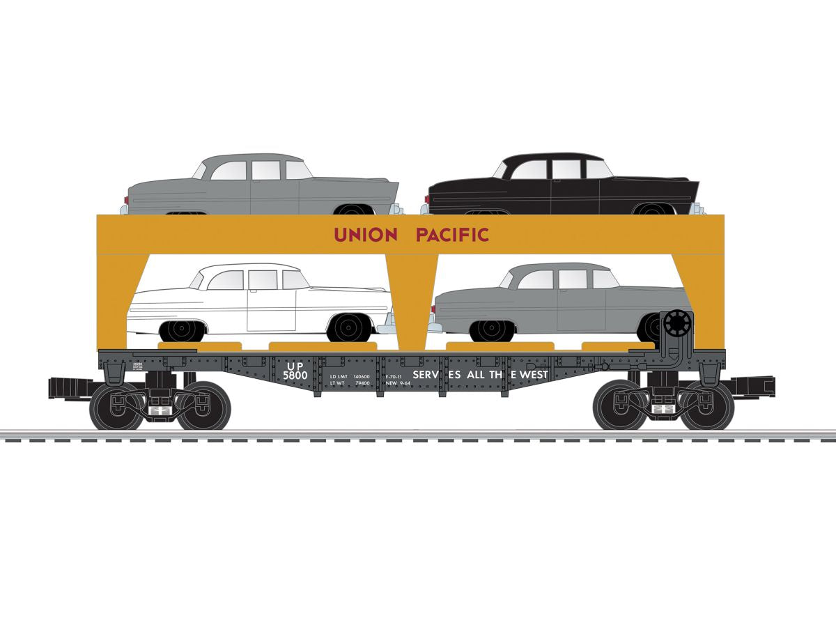 Lionel 2628280 O RTR UP Auto-Loader with Cars  NEW - call for discount pricing!