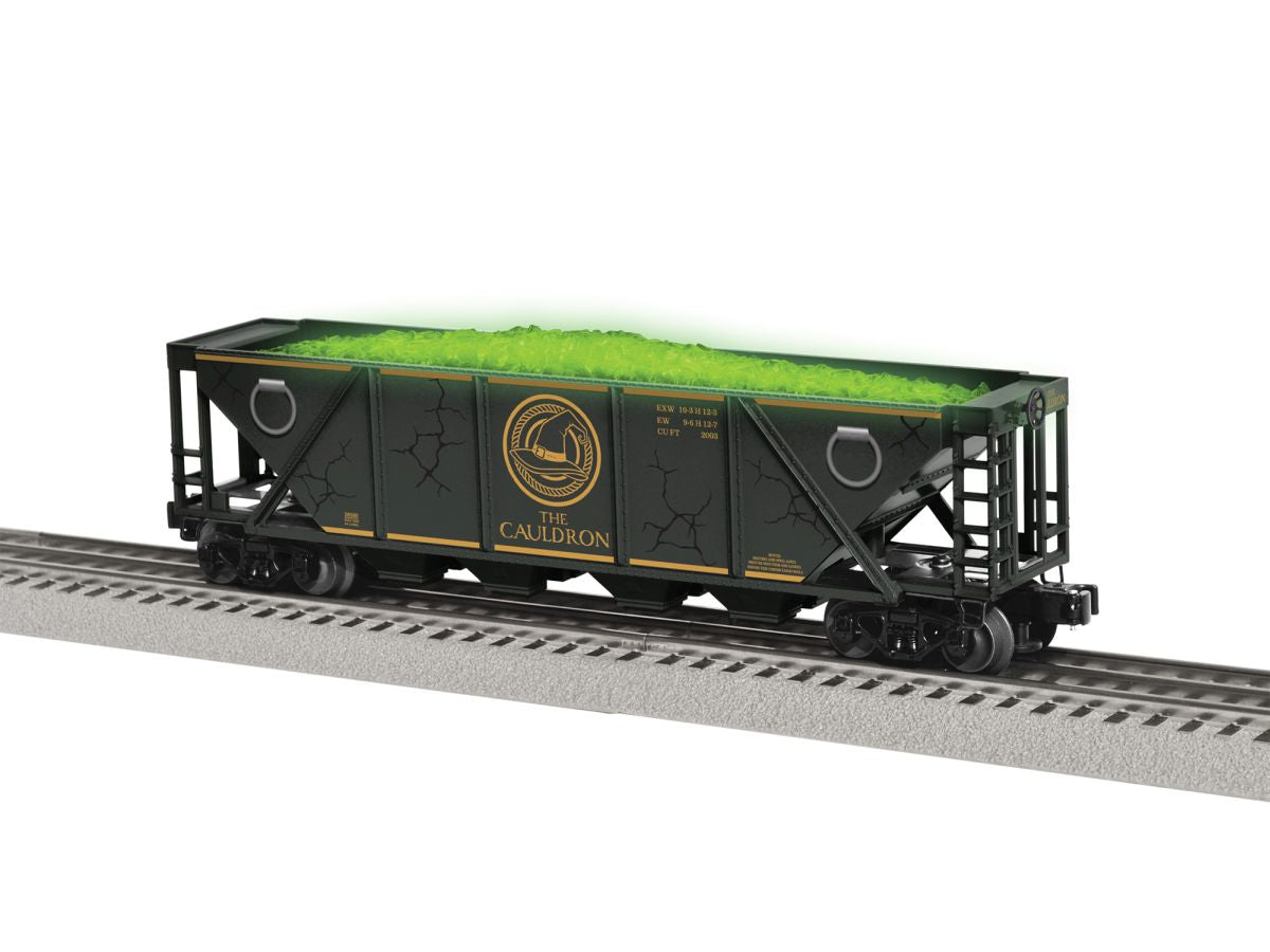 Lionel Train 2628680 O RTR The Cauldron Illuminated Halloween Hopper