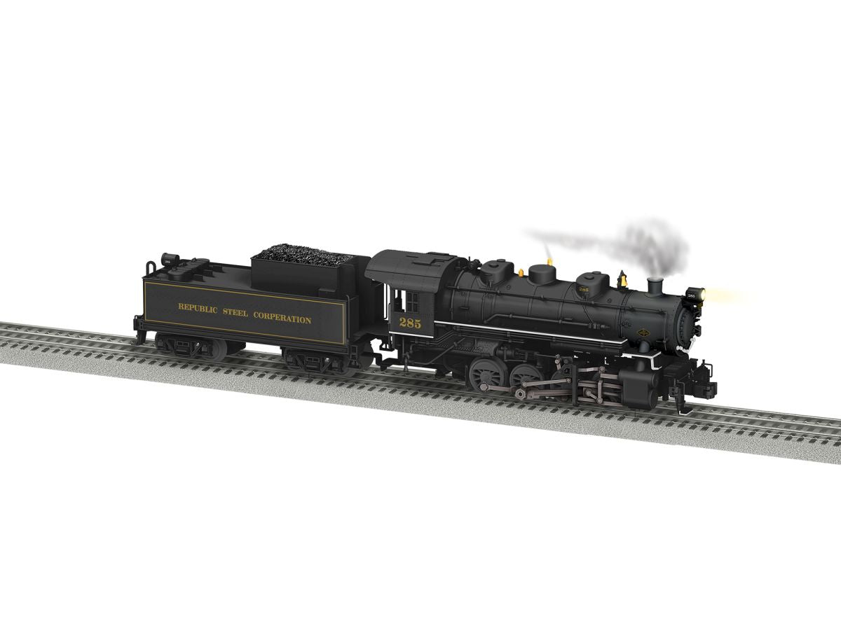 Lionel Train 2631220 O BTO Republic Steel Legacy 0-8-0 #285 Steam Loco