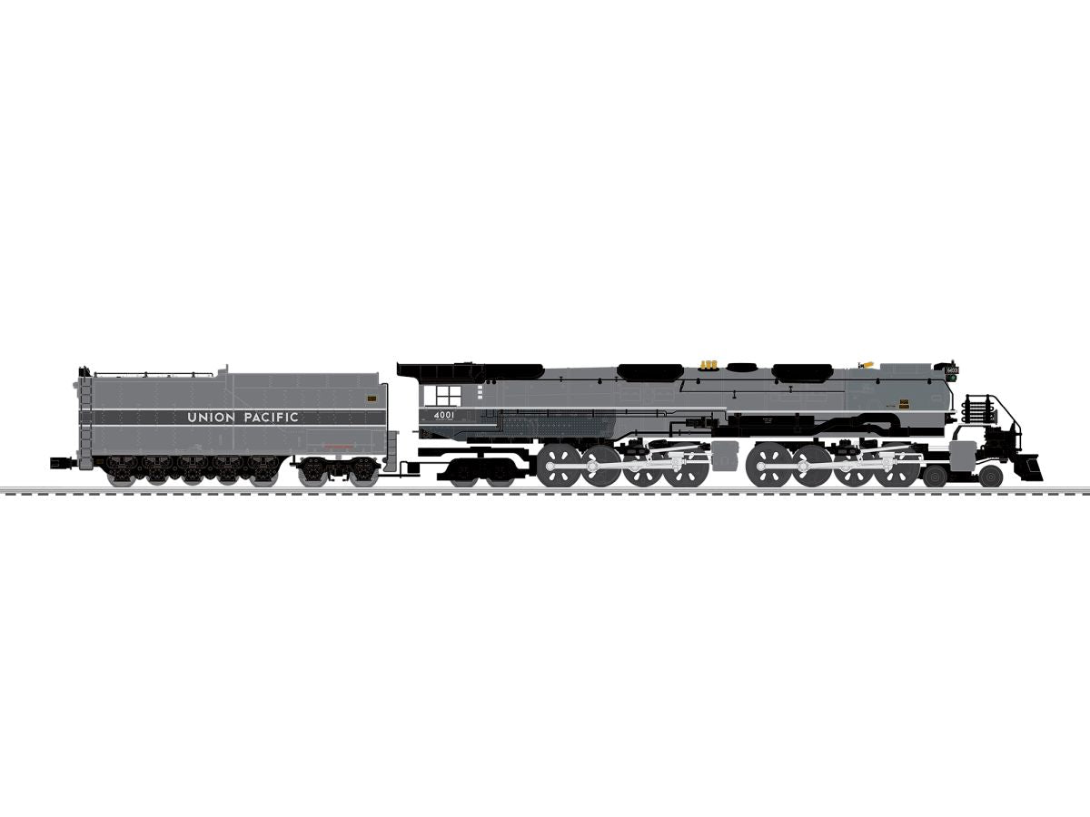 Lionel 2632080 O RTR LC+2.0 UP LionMaster Big Boy #4001 Steam Loco  NEW - call for discount pricing!