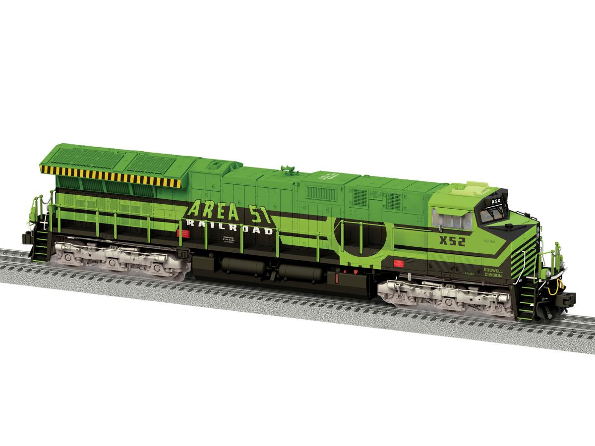 Lionel Train 2633012 O BTO Area 51 Legacy ET44 #X52 Diesel
