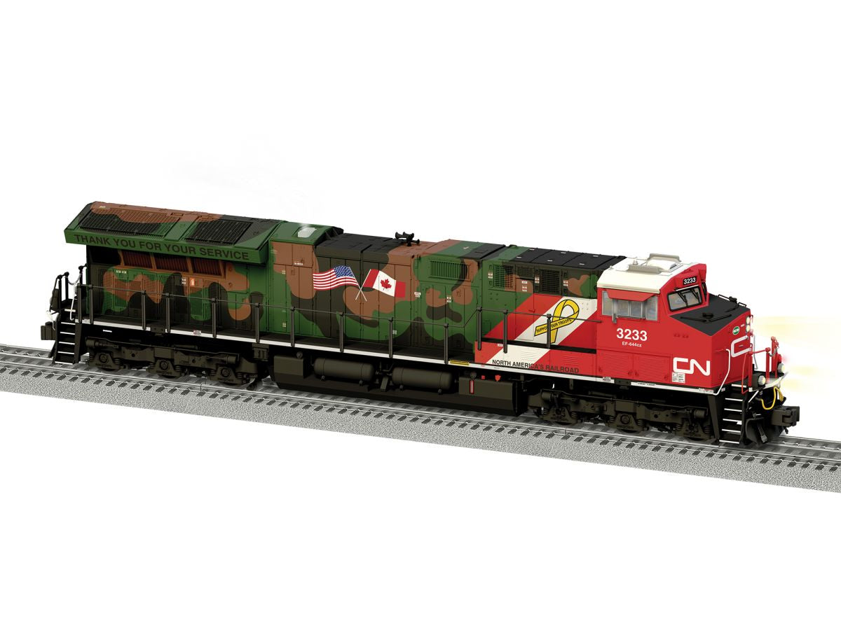 Lionel Train 2633022 O BTO CN Legacy ET44 #3233 Diesel