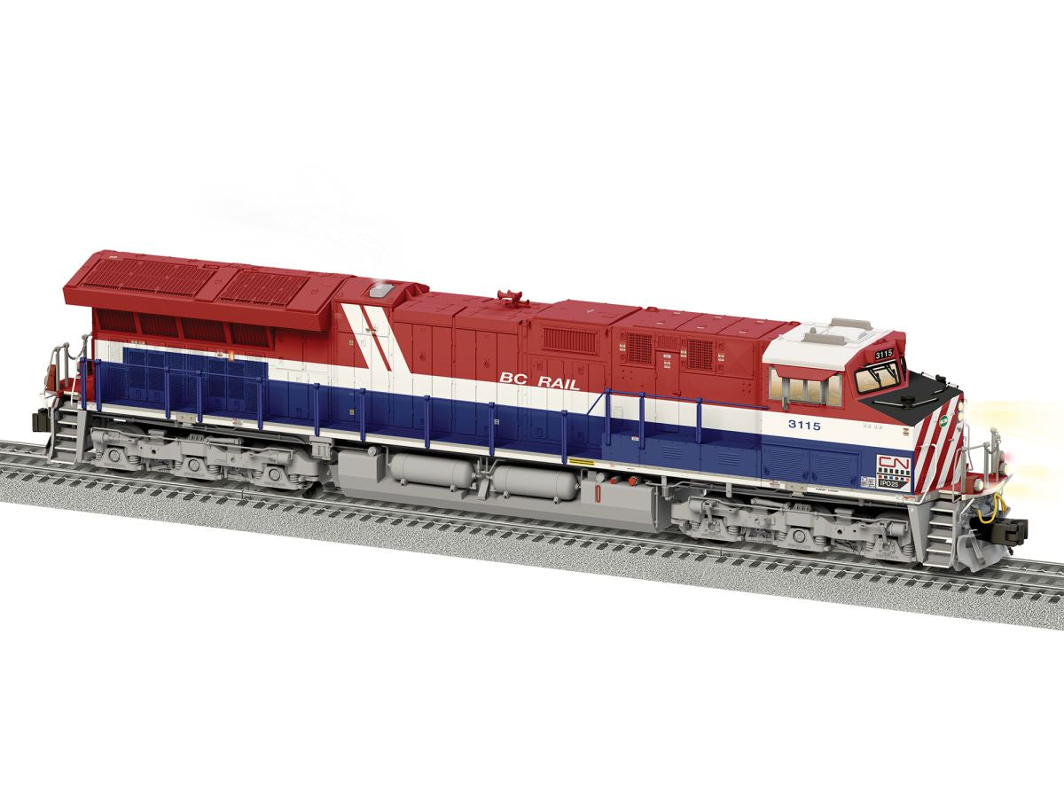Lionel Train 2633031 O BTO BC Rail Legacy ET44 #3115 Diesel