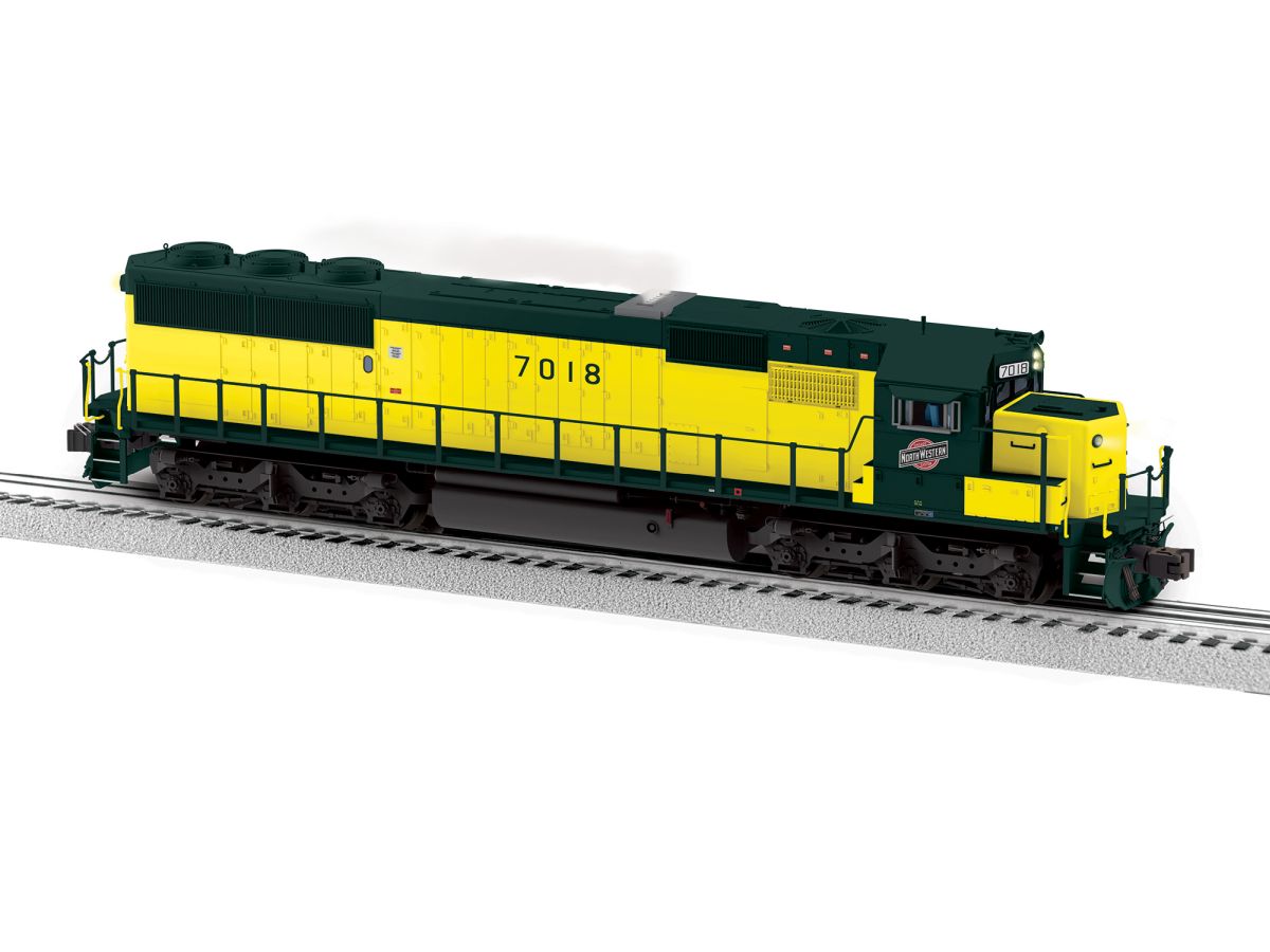 Lionel Train 2633072 O BTO SD50 CNW #7018 (not shown)