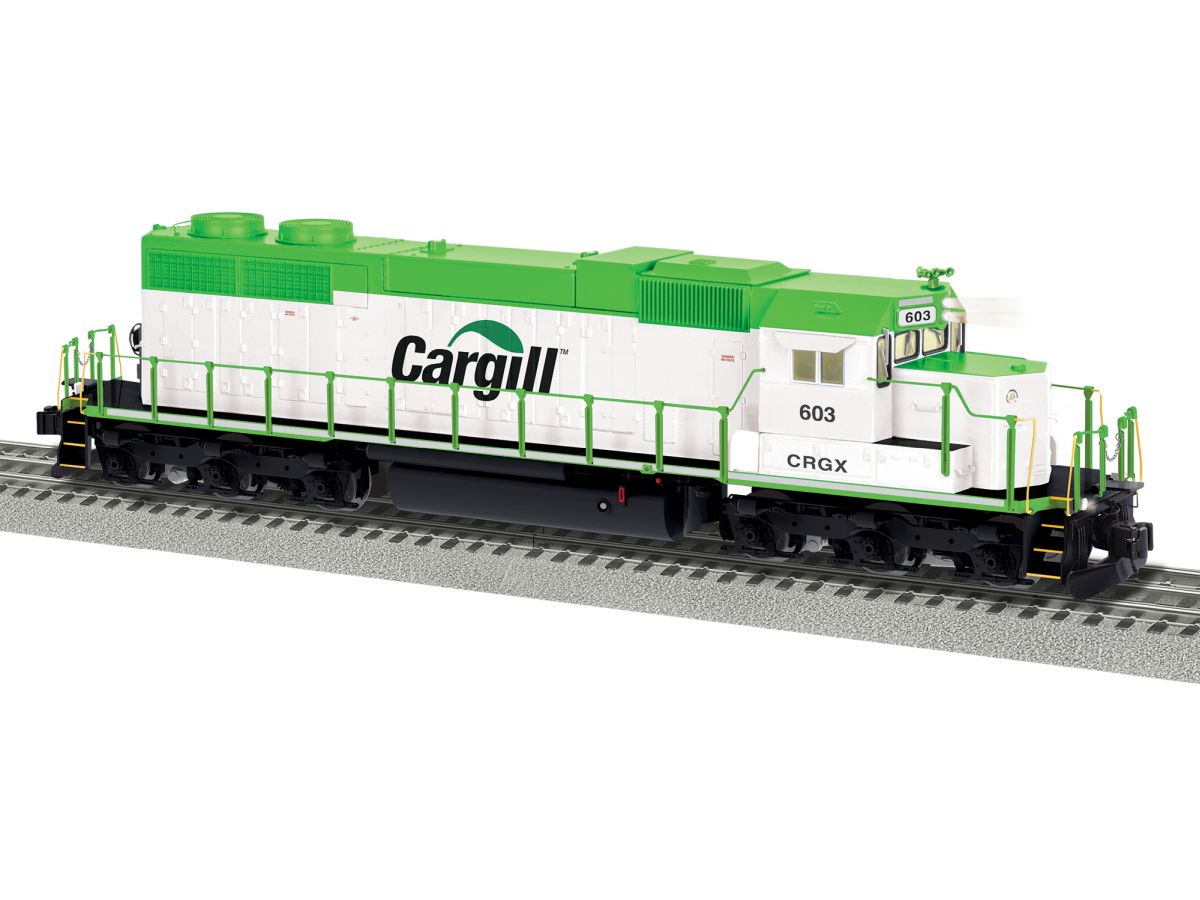 Lionel Train 2633332 O BTO SD38 Cargill LEGACY SD38 #603 (not shown)