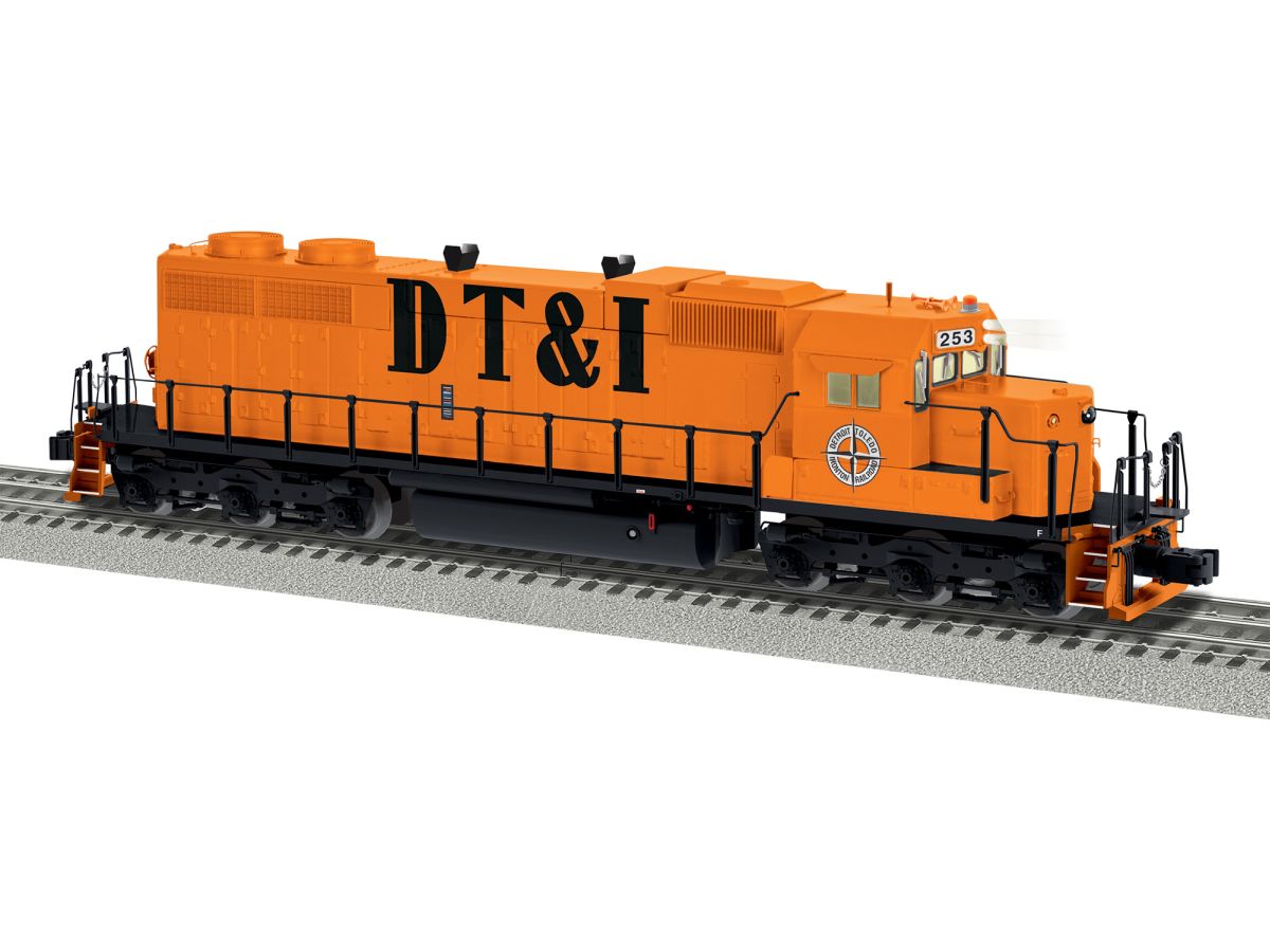 Lionel Train 2633352 O BTO SD38 DT&I LEGACY SD38 #253 (not shown)