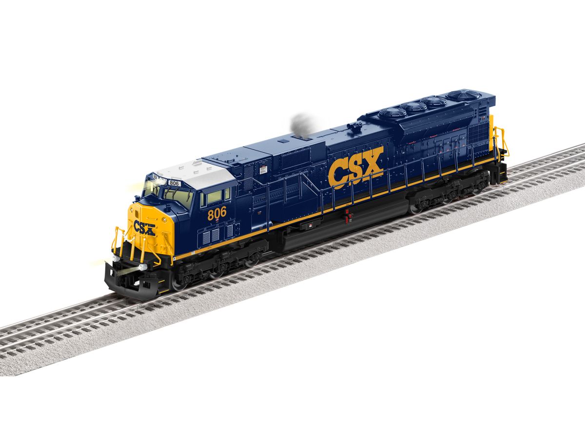 Lionel Train 2633482 O BTO CSX Legacy SD80MAC #806 Diesel