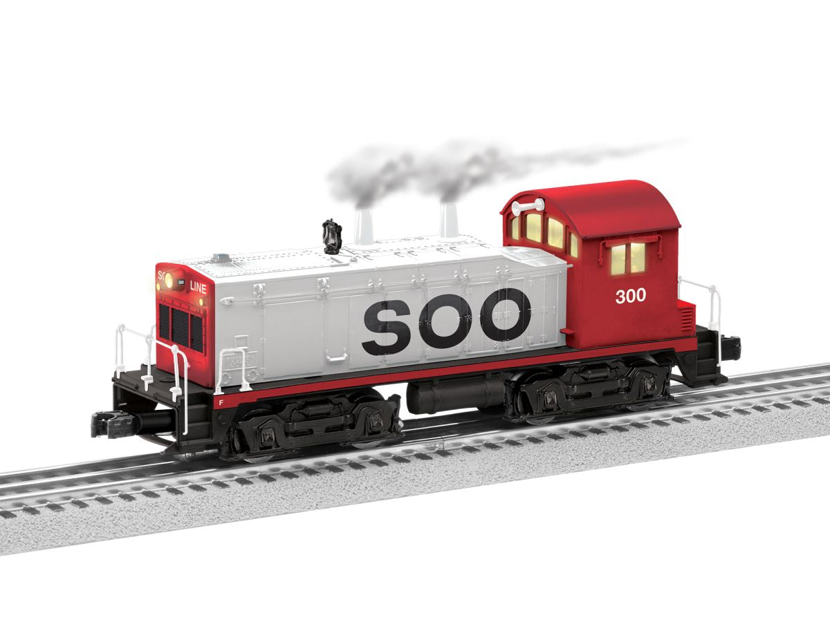 Lionel Train 2634040 O RTR Soo LC+2.0 NW-2 #300