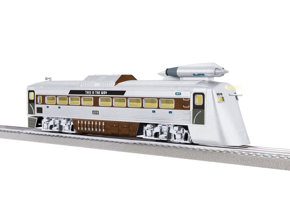 Lionel Train 2635080 O RTR STAR WARS THE MANDALORIAN LionChief Plus 2.0 Jet RDC