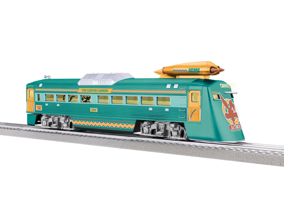 Lionel Train 2635100 O RTR Looney Tunes ACME Jet RDC LC+2.0
