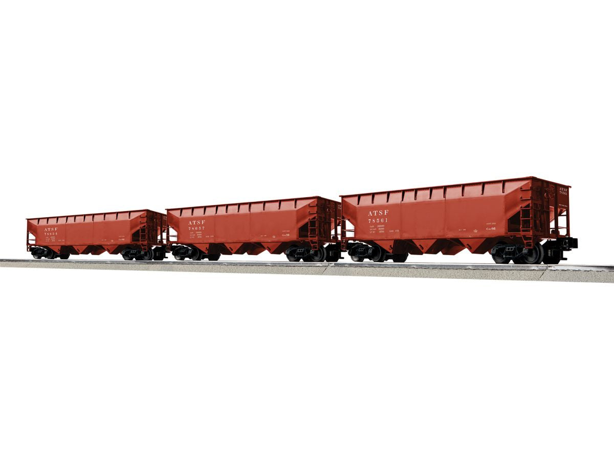 Lionel Train 2642130 O SF 3 Bay AAR Hopper 3 Pack A