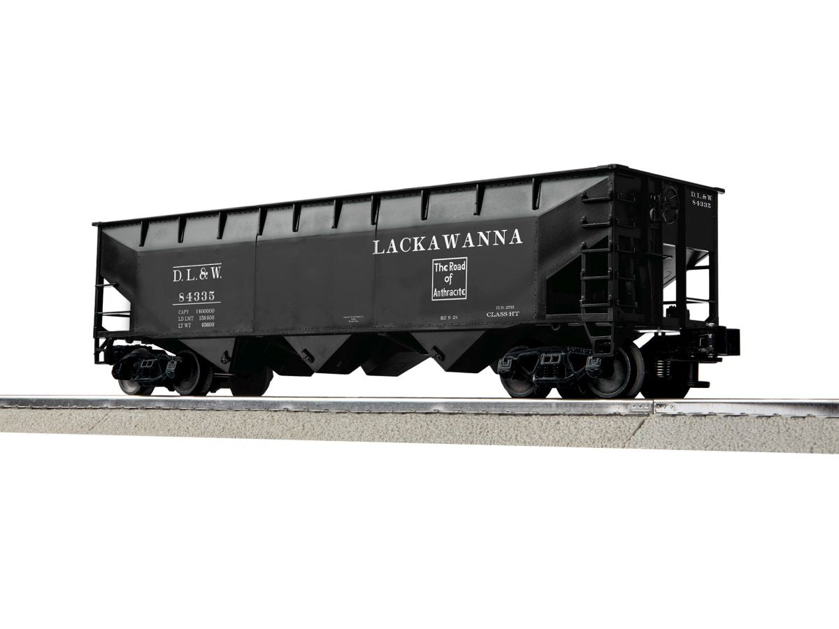 Lionel Train 2642169 O Lackawanna 3 Bay AAR Hopper #84335