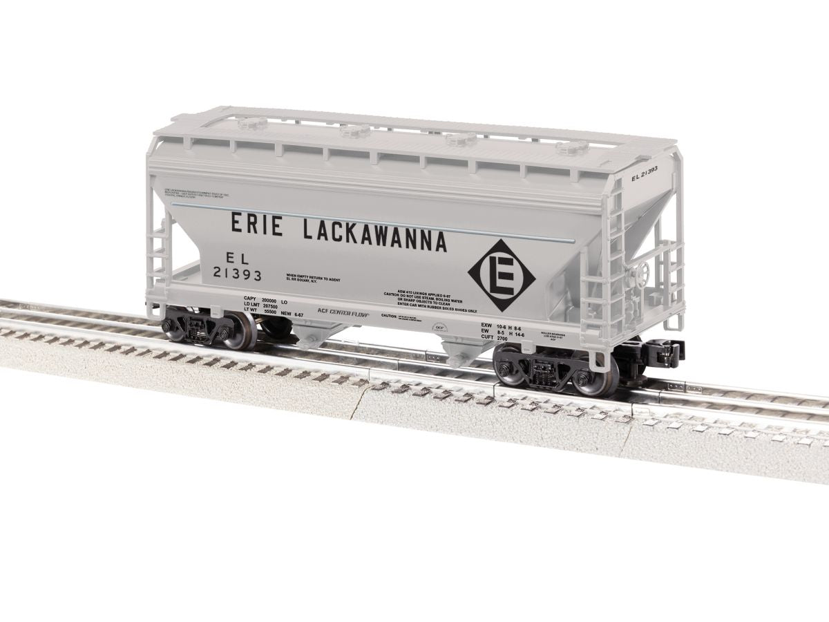 Lionel Train 2643032 O E-L 2 Bay ACF Covered Hopper #21393 (not shown)