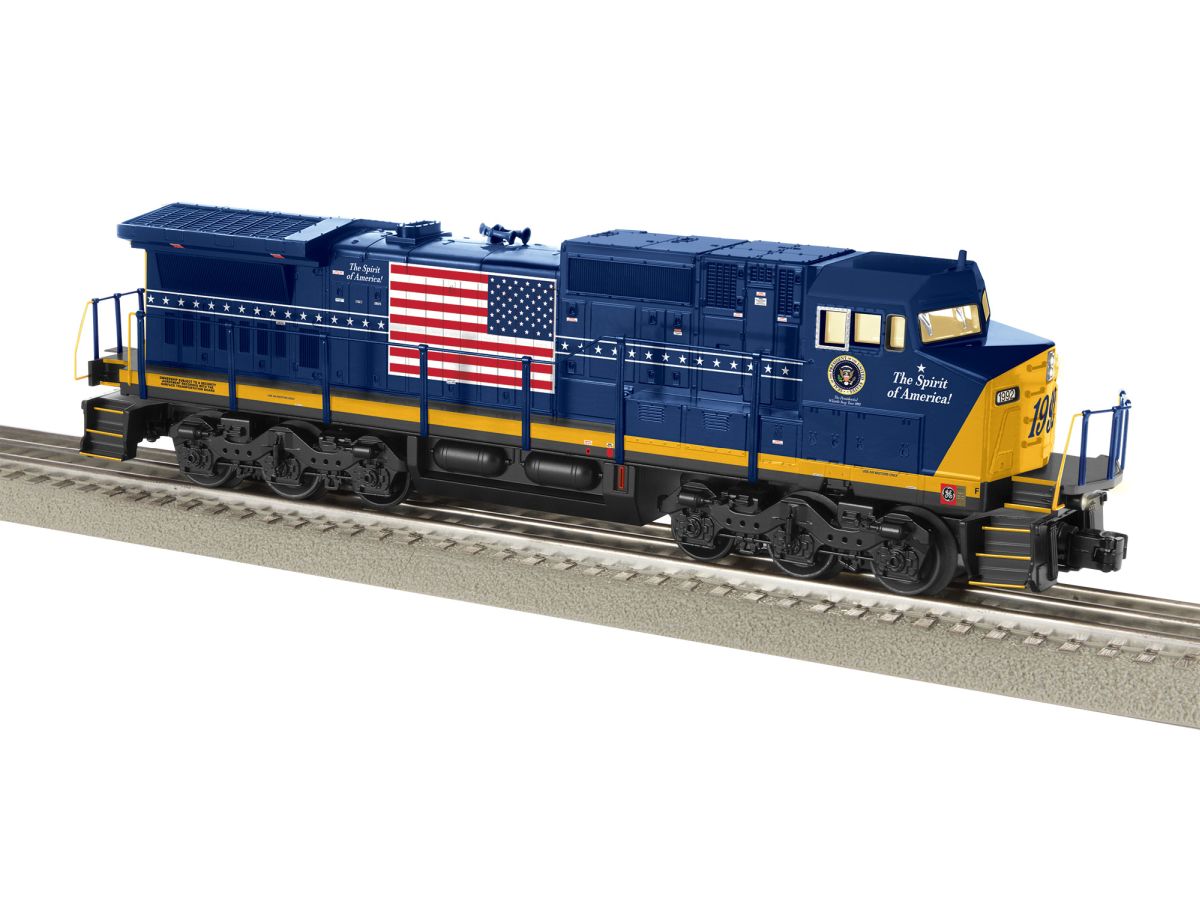 Lionel Train 2645050 O RTR Spirit of American LionChief Dash 8 #1992