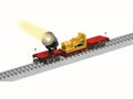 Lionel Train 49083 AF SF Dep.Ctr. Searchlight Car