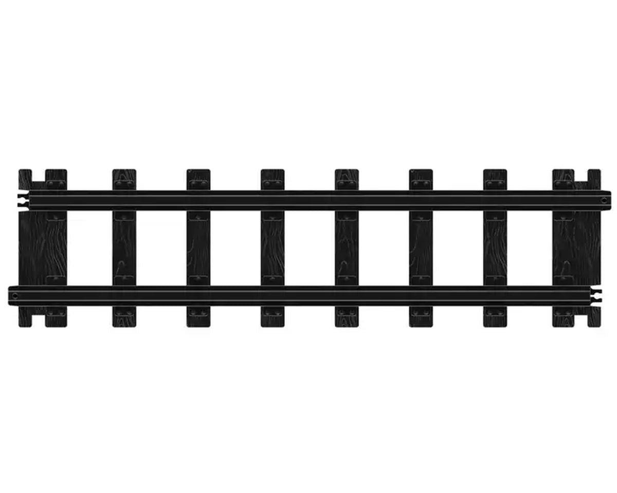 Lionel Train 712137 O RTR Plastic Straight Track Pack 12pcs