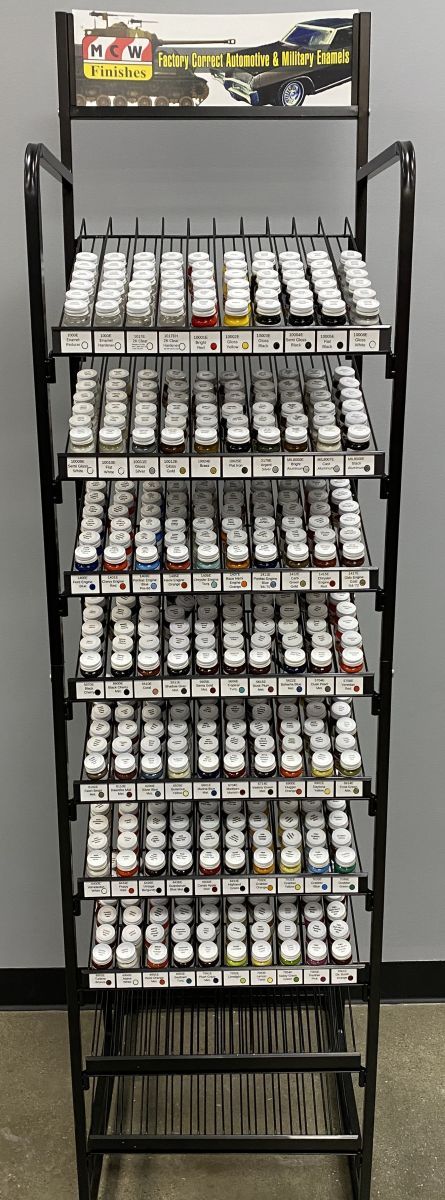 MCW MCWRA001 Full Automotive Paint Rack