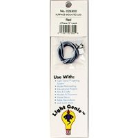 Model Rectifier Corporation MRC 25300 Light Genie Red LEDw/10  Leads 4pk