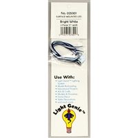 Model Rectifier Corporation MRC 25301 Light Genie White LEDw/10  Leads 4pk