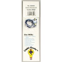 Model Rectifier Corporation MRC 25302 Light Genie Pearl White LED w/10  Leads 4pk