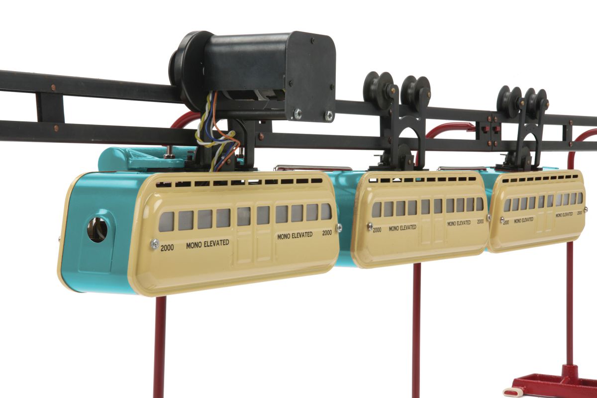 MTH MTH1030521 TP Detroit Monorail Blue&Cream/3.0