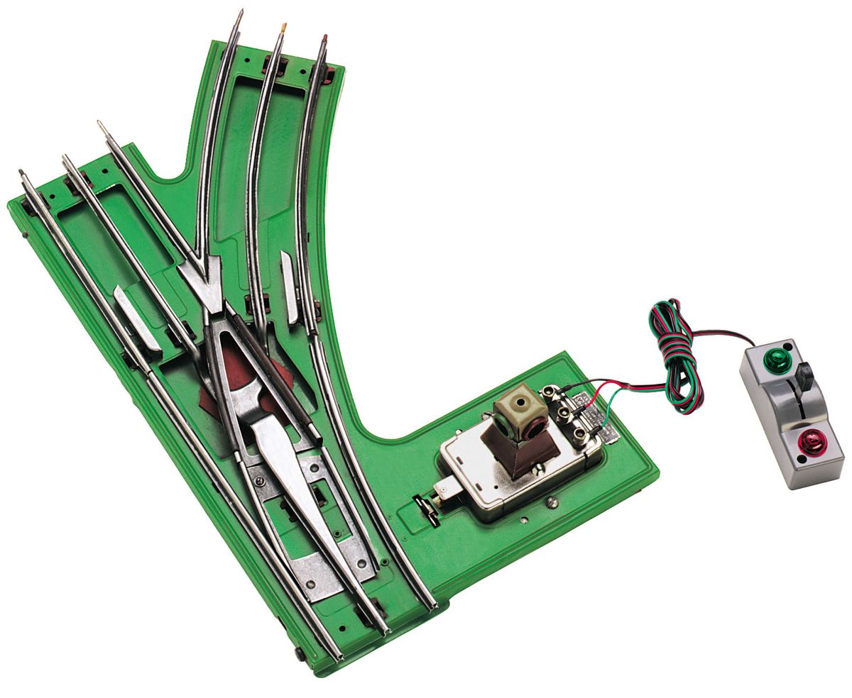 MTH MTH1099044 TP Std.Gauge 42 RH Switch / Green Base