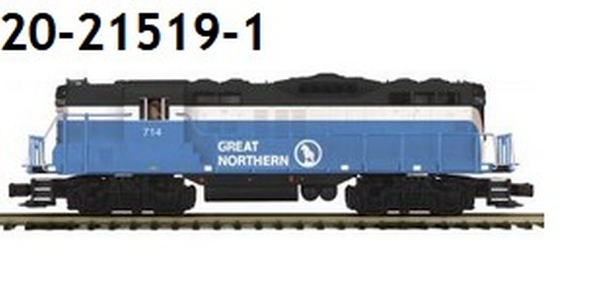 MTH MTH20215191 O GP9 Diesel GN #714/3.0
