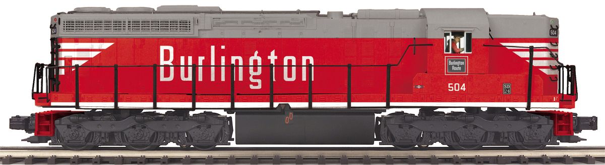 MTH MTH20217181 O SD24 Diesel Burlington #504/3.0