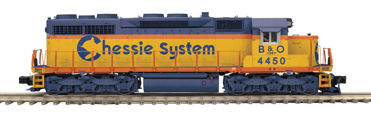 MTH MTH20217541 O SD35 Diesel Chessie #4450/3.0