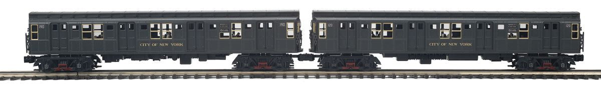 MTH MTH20219393  O R1 2-Car Subway D 6th Avenue Express/Dmy