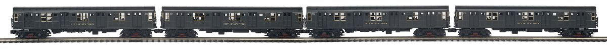 MTH MTH20219401  O R-1 4-Car Subway GG Brooklyn-Queens/3.0