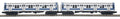 MTH MTH20219423  O R1 2-Car Subway KK Broadway Local/Dmy