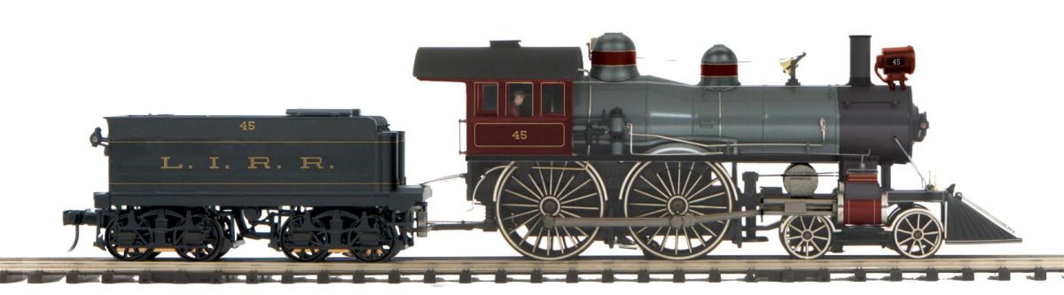 MTH MTH20301031 O 4-4-0 Steam Loco LIRR/3.0