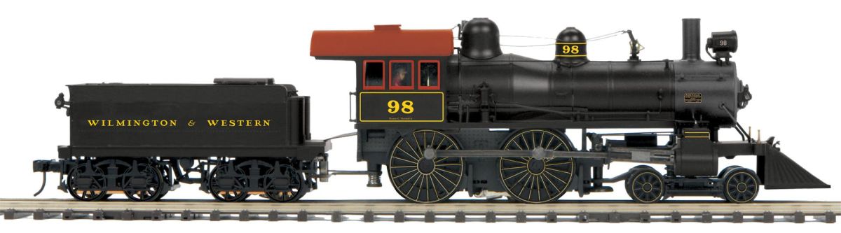 MTH MTH20301041 O 4-4-0 Steam Loco Wilmington & Western/3.0