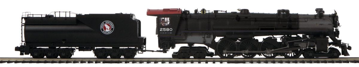 MTH MTH20301251 O GN 4-8-4 Steam Loco P3 2580 Black