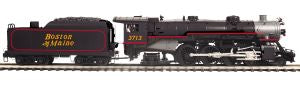 MTH MTH2038161 O USRA 4-6-2 Hvy.Pacific Steam Loco B&M #3713/3.0