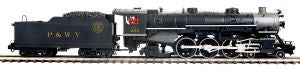 MTH MTH2038221 O 4-6-2 PS-4 Pacific Steam Loco P&WV #200/3.0