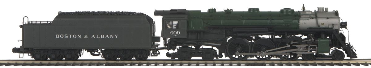 MTH MTH2038631 O B&A J1e 4-6-4 Hudson Steam Loco #609/3.0