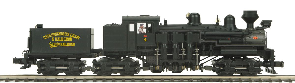 MTH MTH2038761 O 3-Truck Shay Steam Loco Cass Scenic/3.0