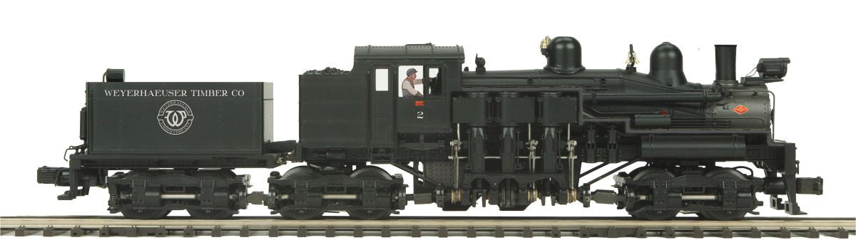 MTH MTH2038791 O 3-Truck ShaySteam Loco Weyerhaeuser/3.0